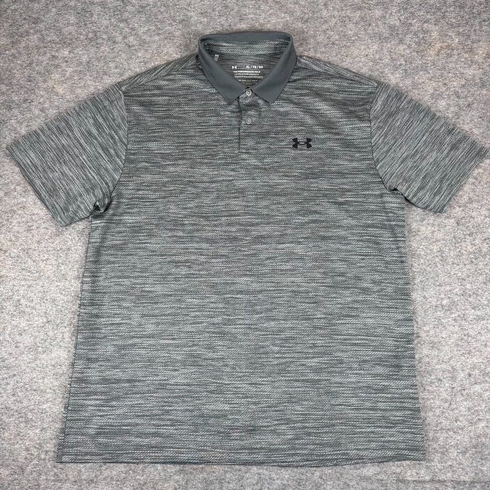 Under Armour HeatGear Performance Golf‎ Polo Shirt 1342080 Mens XL